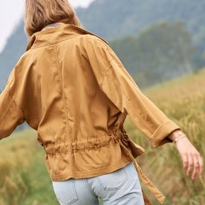 madewell denim southlake military jacket